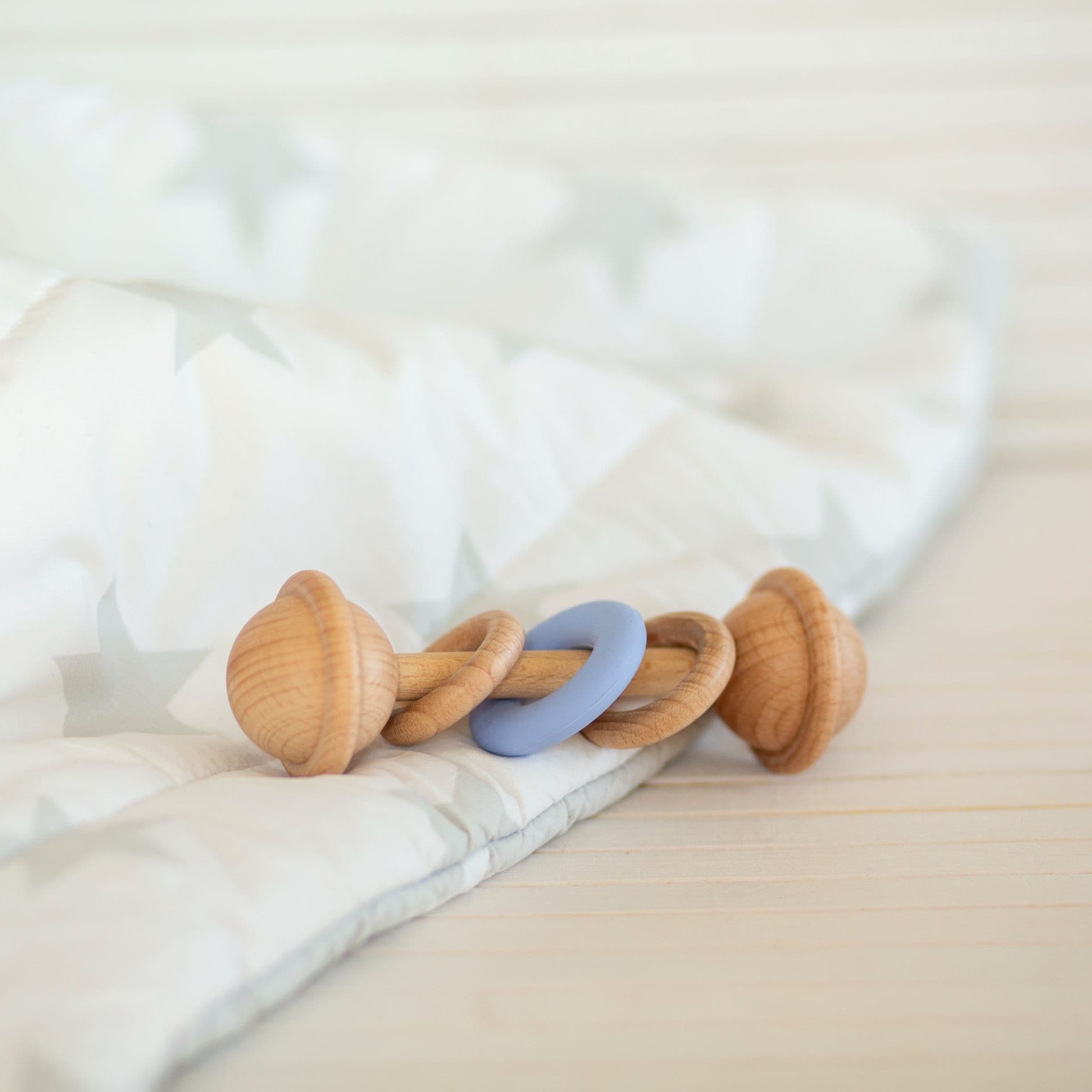 Jingli Pops Wooden Baby Rattle